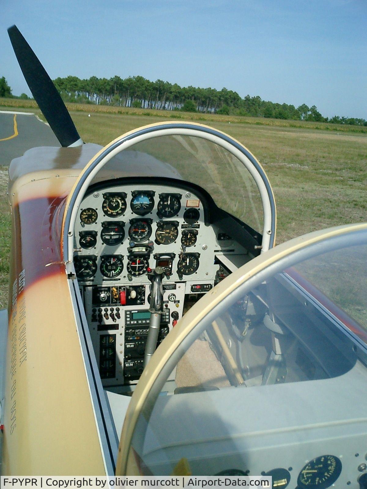 F-PYPR, 1984 Jurca MJ-5 L2 Sirocco C/N 37, cockpit shot