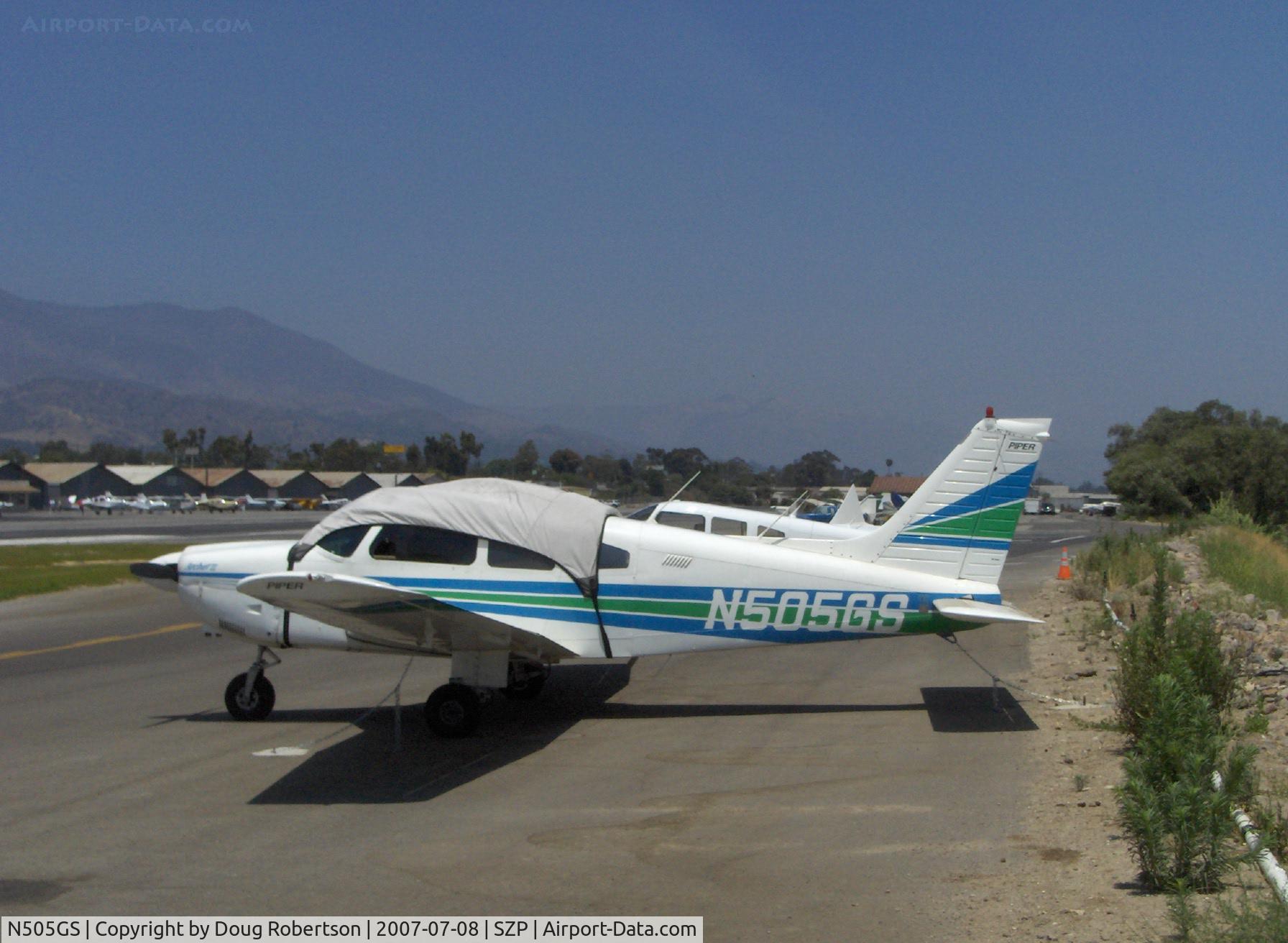 N505GS, 1977 Piper PA-28-181 C/N 28-7890275, 1977 Piper PA-28-181 ARCHER III, Lycoming O&VO-360 180 Hp