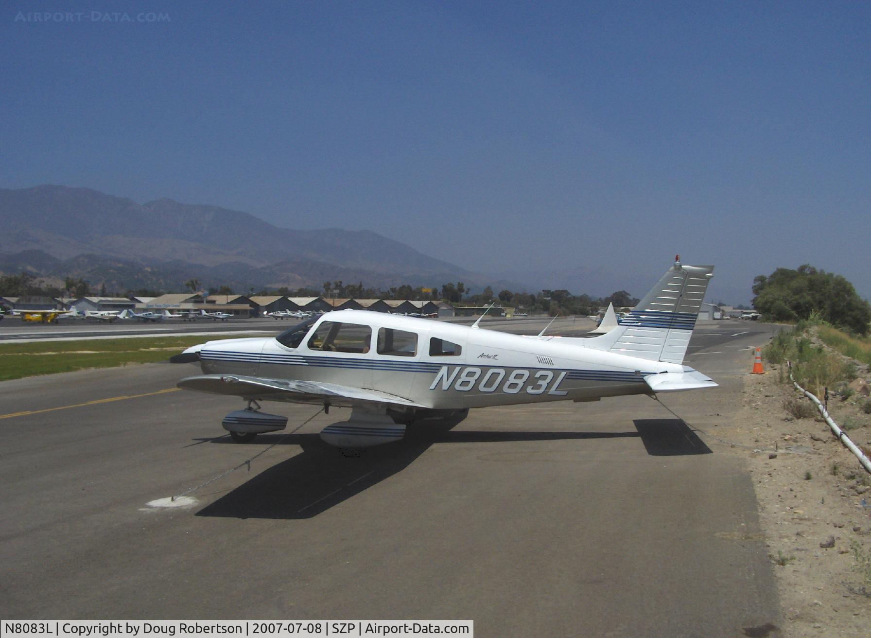 N8083L, Piper PA-28-181 Archer II C/N 28-8090080, 1979 Piper PA-28-181 ARCHER II, Lycoming O-360-A4M 180 Hp