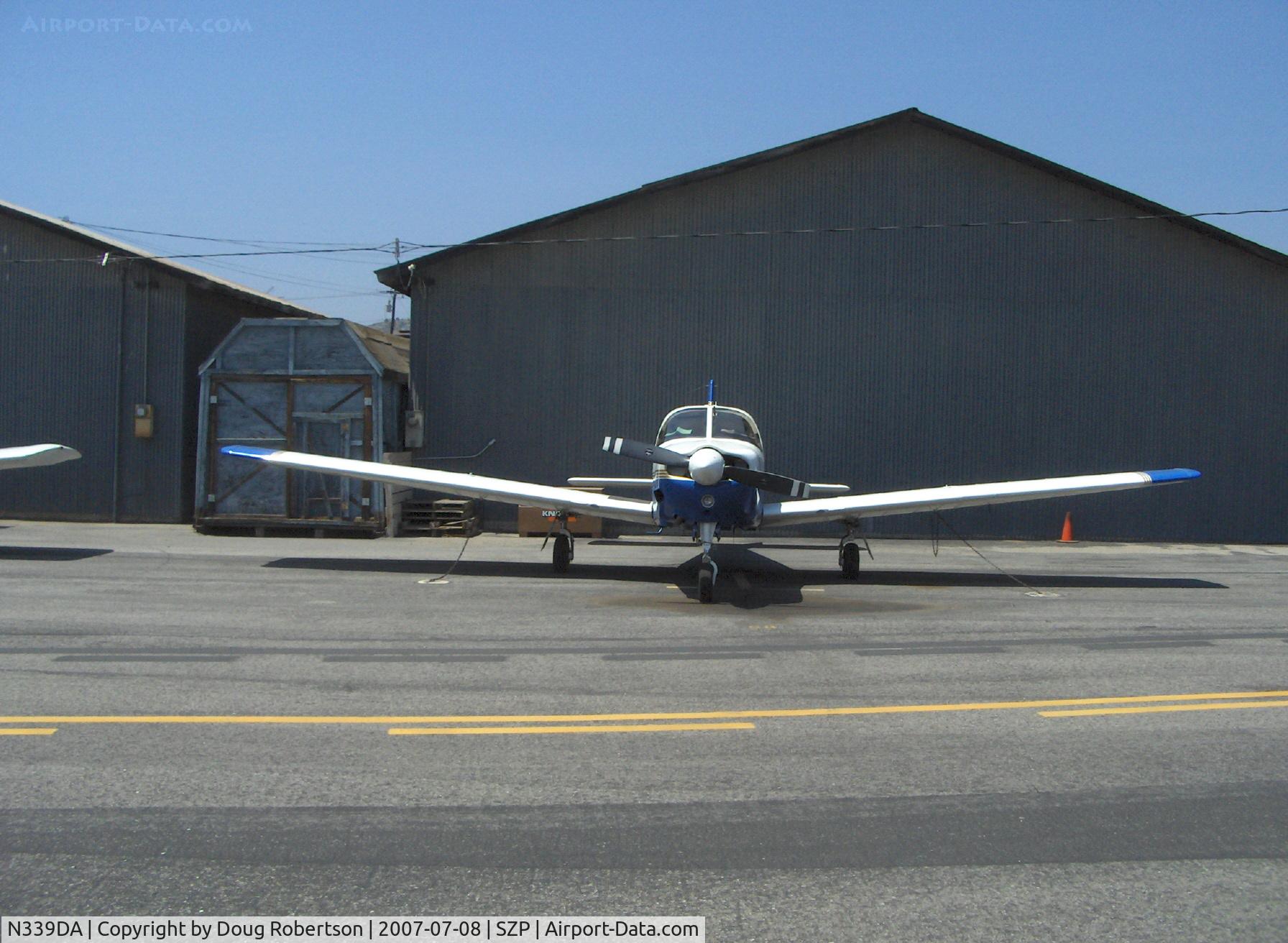 N339DA, 2002 Piper PA-28R-201 Cherokee Arrow III C/N 2844077, 2002 Piper PA-28R-201 ARROW, Lycoming IO-360A&C 200 Hp