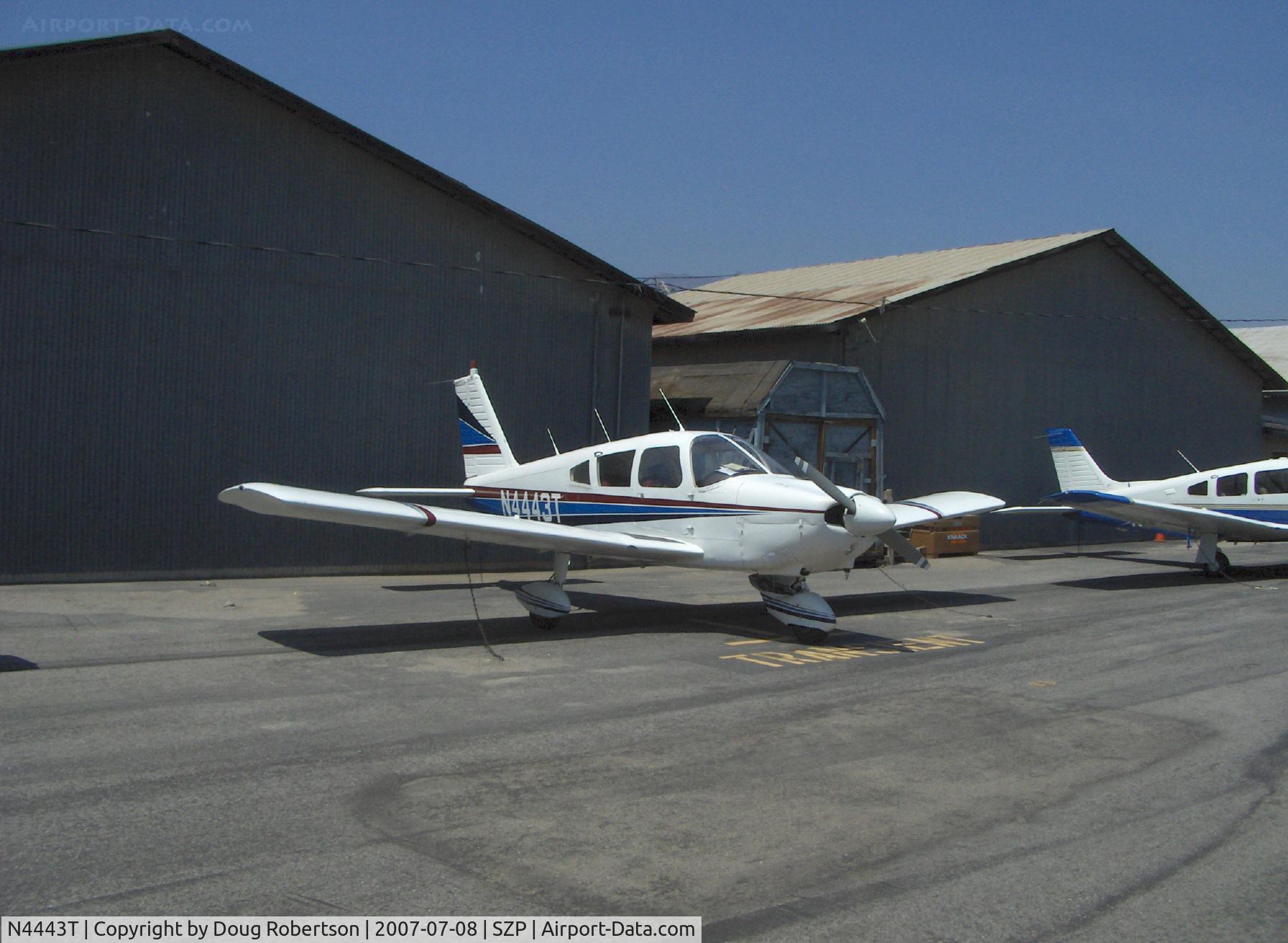 N4443T, 1971 Piper PA-28-180 C/N 28-7105228, 1971 Piper PA-28-180 CHEROKEE, Lycoming O&VO-360 180 Hp