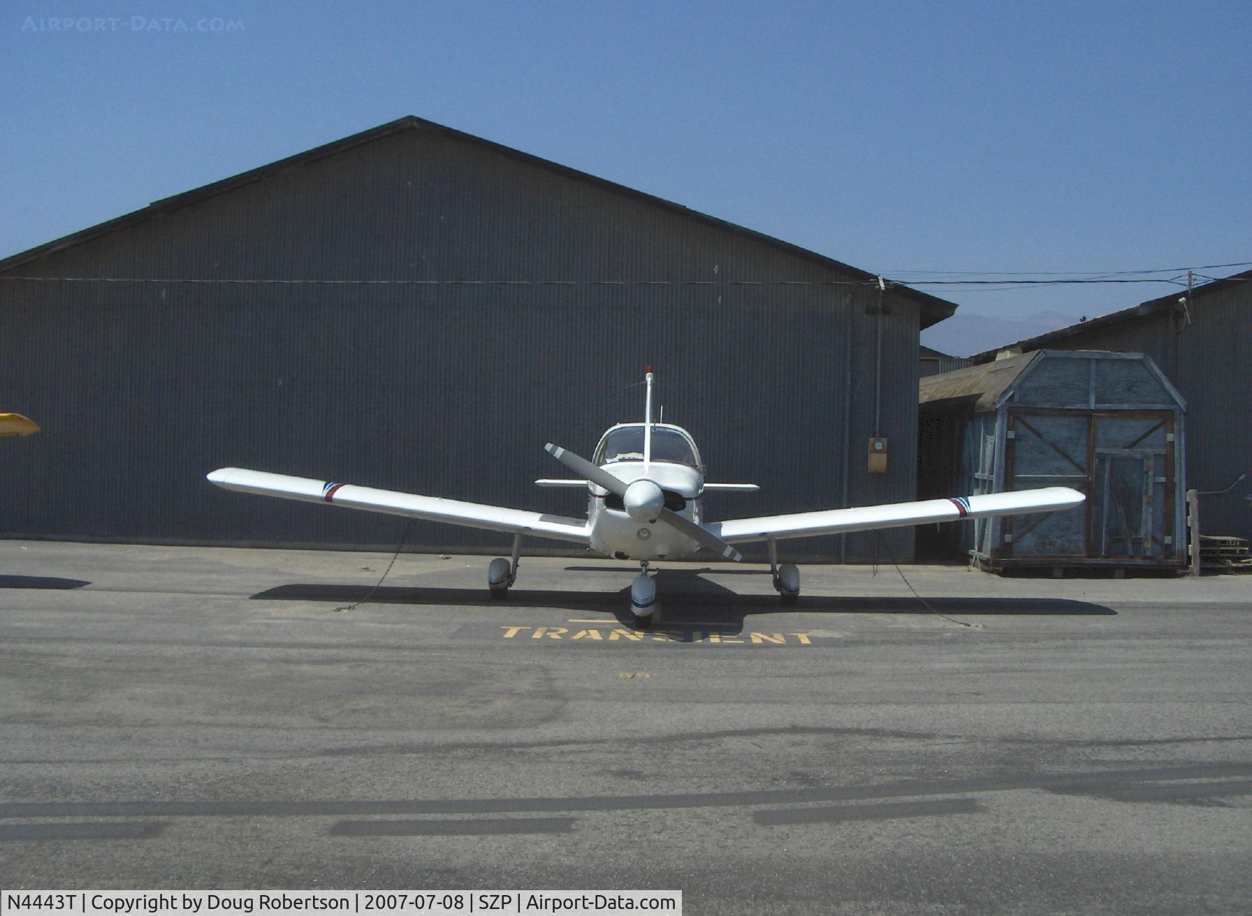 N4443T, 1971 Piper PA-28-180 C/N 28-7105228, 1971 Piper PA-28-180 CHEROKEE, Lycoming O&VO-360 180 Hp