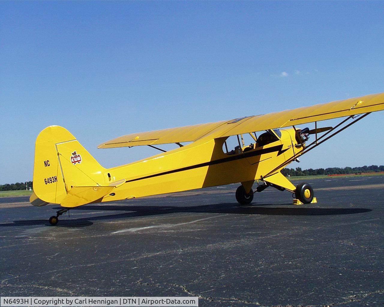 N6493H, 1946 Piper J3C-65 Cub C/N 19675, J-3 Cub