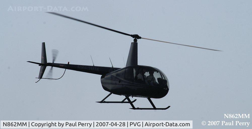 N862MM, 2006 Robinson R44 II C/N 11350, Another quick hop out