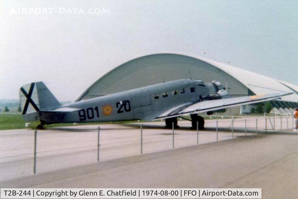 T2B-244, Junkers (CASA) 352L (Ju-52) C/N 135, At the National Museum of the U.S. Air Force