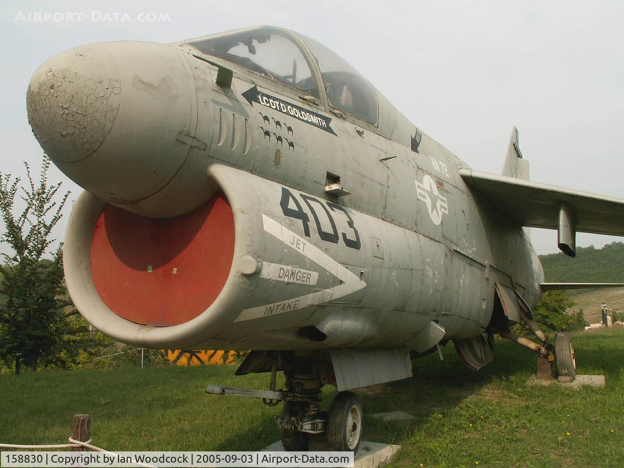 158830, LTV A-7E Corsair II C/N E-386, Ling-Temco-Vought A-7E/Preserved/Cerbaiola,Emilia-Romagna