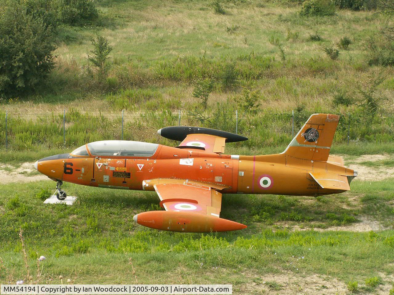 MM54194, Aermacchi MB-326 C/N 6199/44, Aermacchi MB-326/Preserved/Cerbaiola,Emilia-Romagna