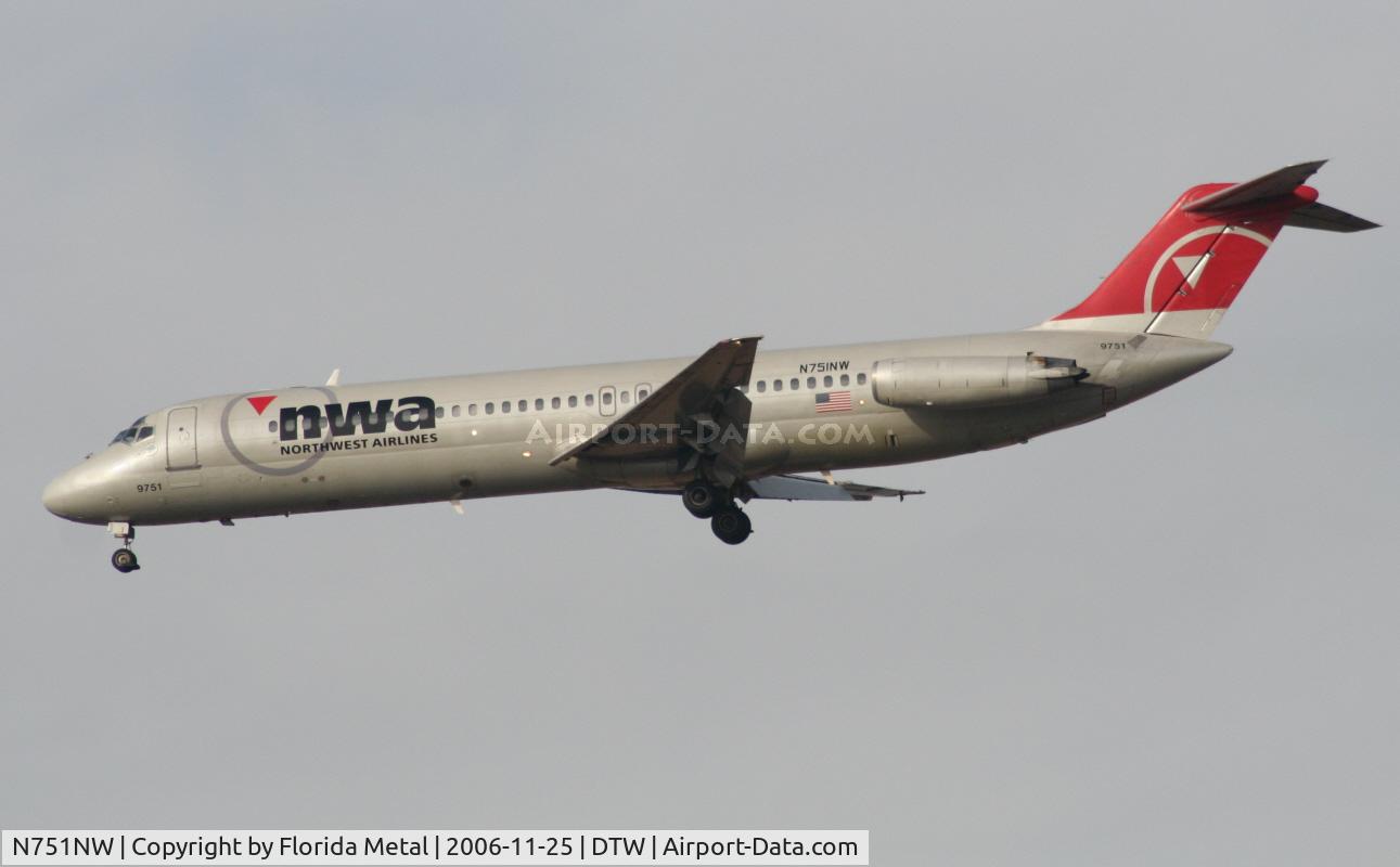 N751NW, 1968 Douglas DC-9-41 C/N 47115, Northwest