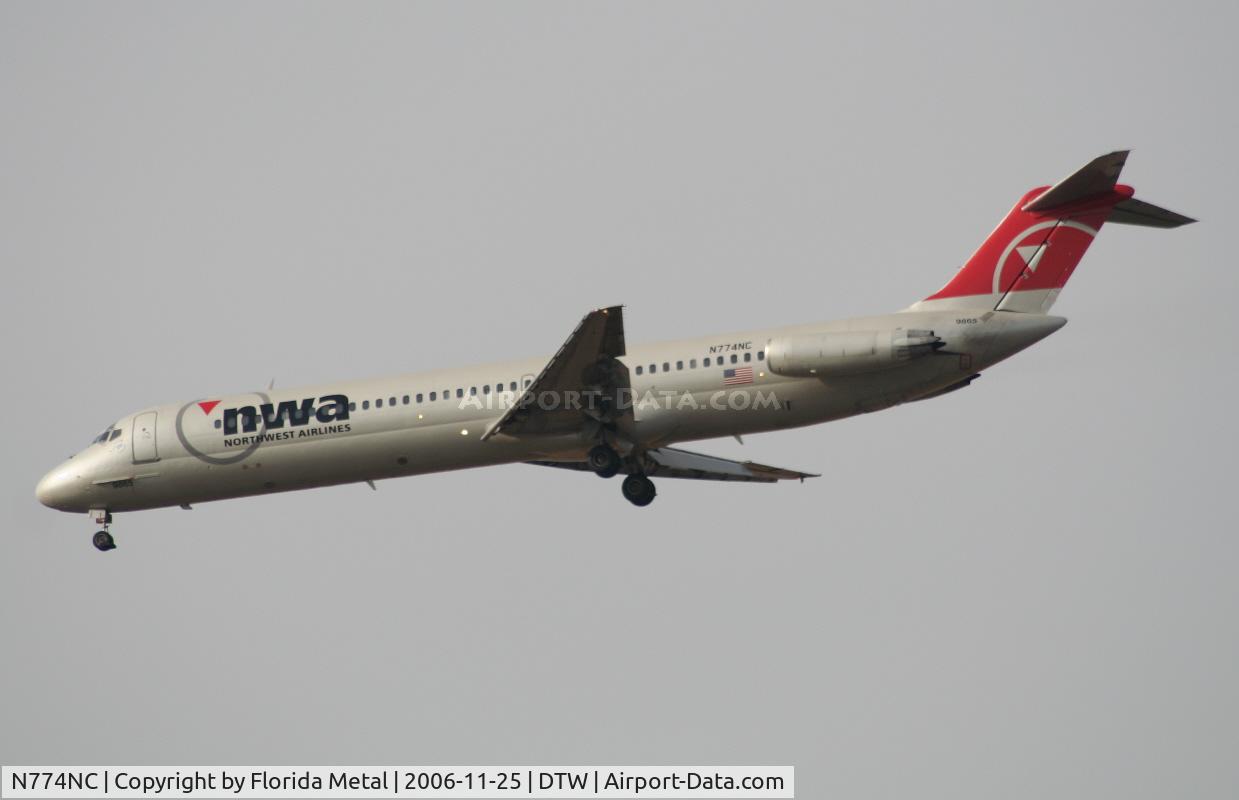 N774NC, 1978 McDonnell Douglas DC-9-51 C/N 47776, Northwest