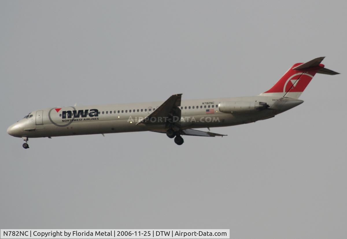 N782NC, 1980 McDonnell Douglas DC-9-51 C/N 48107, Northwest