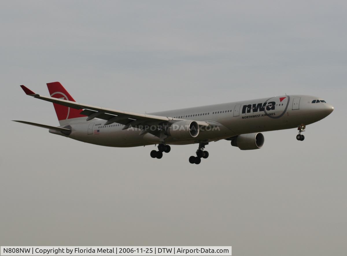 N808NW, 2004 Airbus A330-323 C/N 0591, Northwest