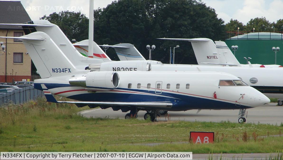 N334FX, 2004 Bombardier Challenger 604 (CL-600-2B16) C/N 5586, Challenger 604