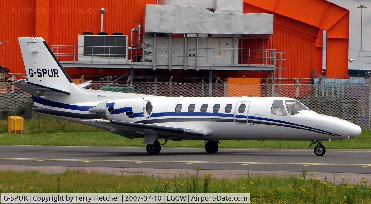 G-SPUR, 1992 Cessna 550 Citation II C/N 550-0714, Cessna 550