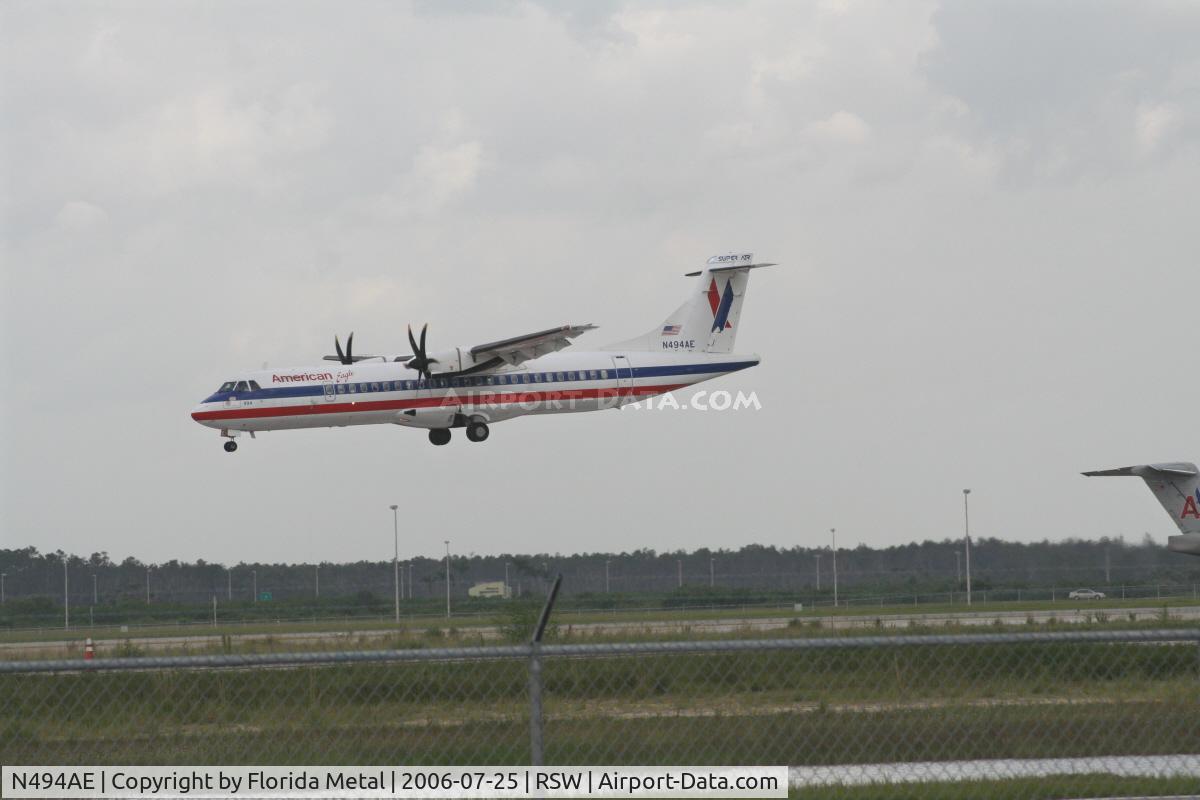 N494AE, 1997 ATR 72-212A C/N 494, Eagle