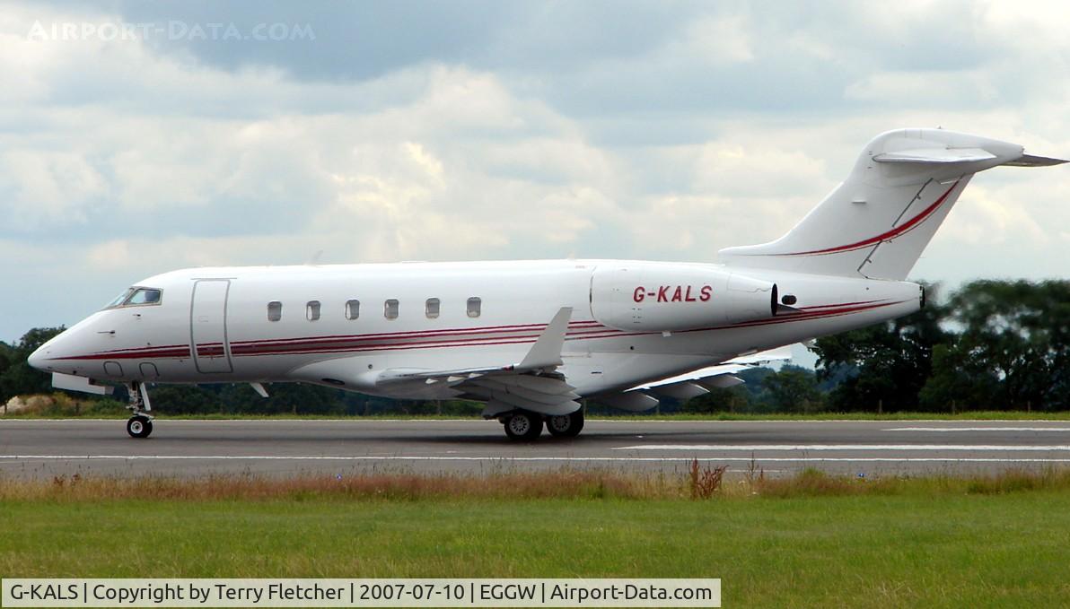 G-KALS, 2006 Bombardier Challenger 300 (BD-100-1A10) C/N 20106, Bombardier BD100