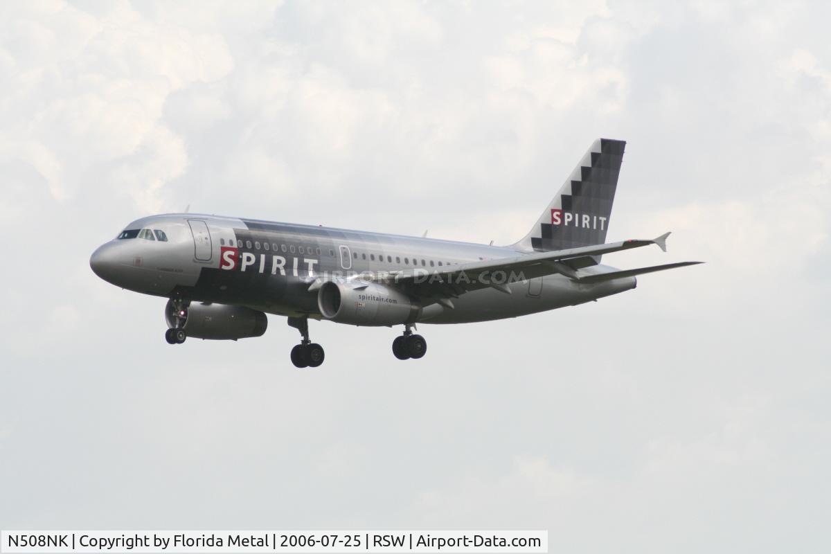 N508NK, 2005 Airbus A319-132 C/N 2567, Spirit