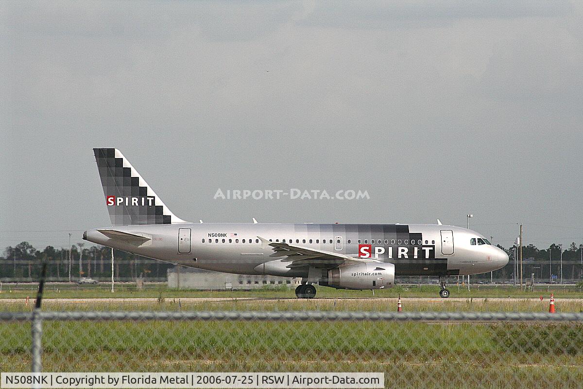N508NK, 2005 Airbus A319-132 C/N 2567, Spirit