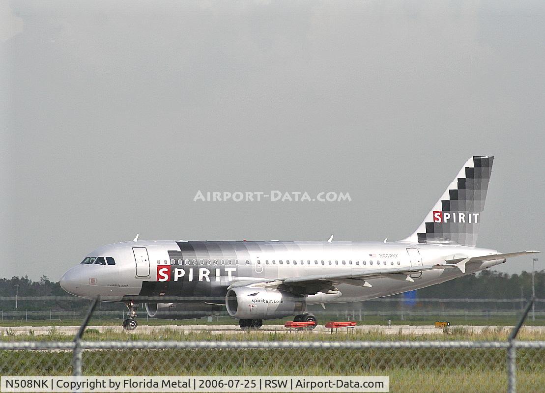 N508NK, 2005 Airbus A319-132 C/N 2567, Spirit