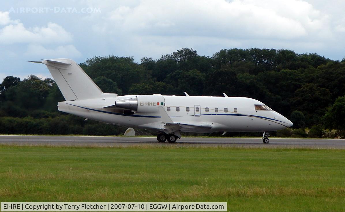 EI-IRE, 2001 Bombardier Challenger 604 (CL-600-2B16) C/N 5515, Challenger 604