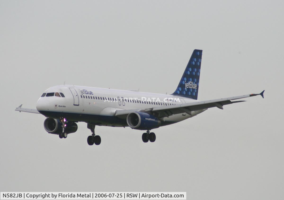 N582JB, 2003 Airbus A320-232 C/N 2147, Jet blue