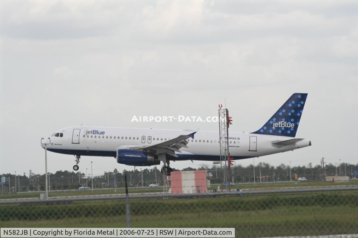 N582JB, 2003 Airbus A320-232 C/N 2147, Jet Blue