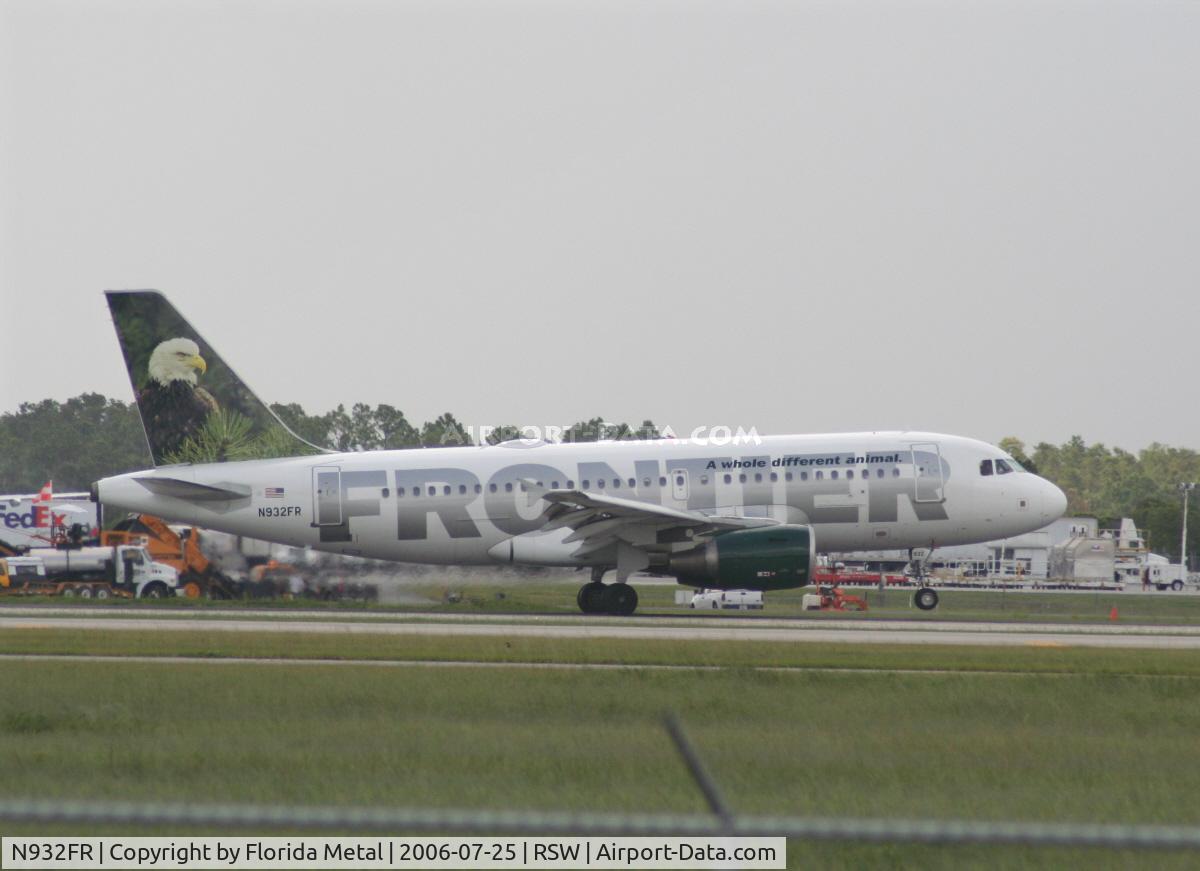 N932FR, 2004 Airbus A319-111 C/N 2258, Frontier