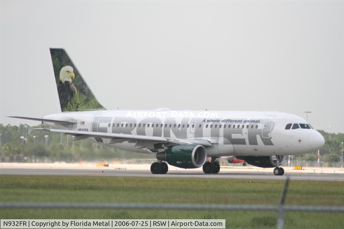 N932FR, 2004 Airbus A319-111 C/N 2258, Frontier
