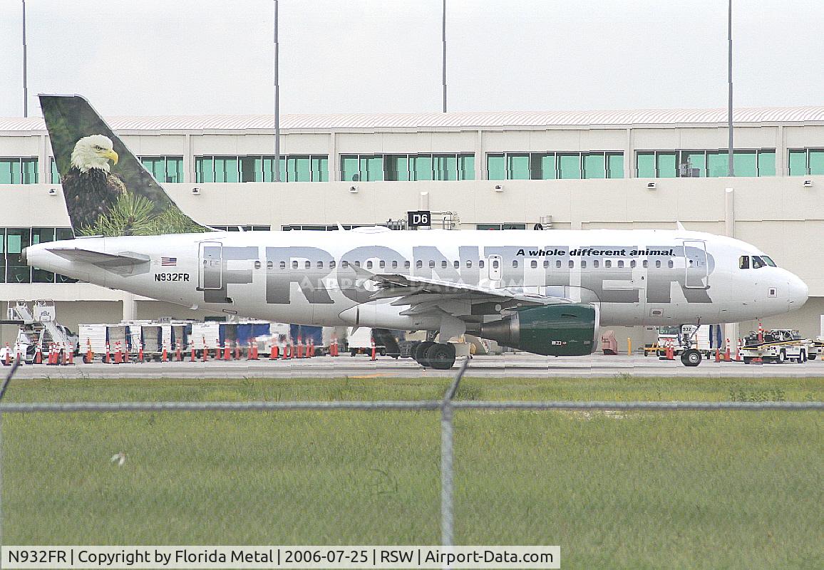 N932FR, 2004 Airbus A319-111 C/N 2258, Frontier
