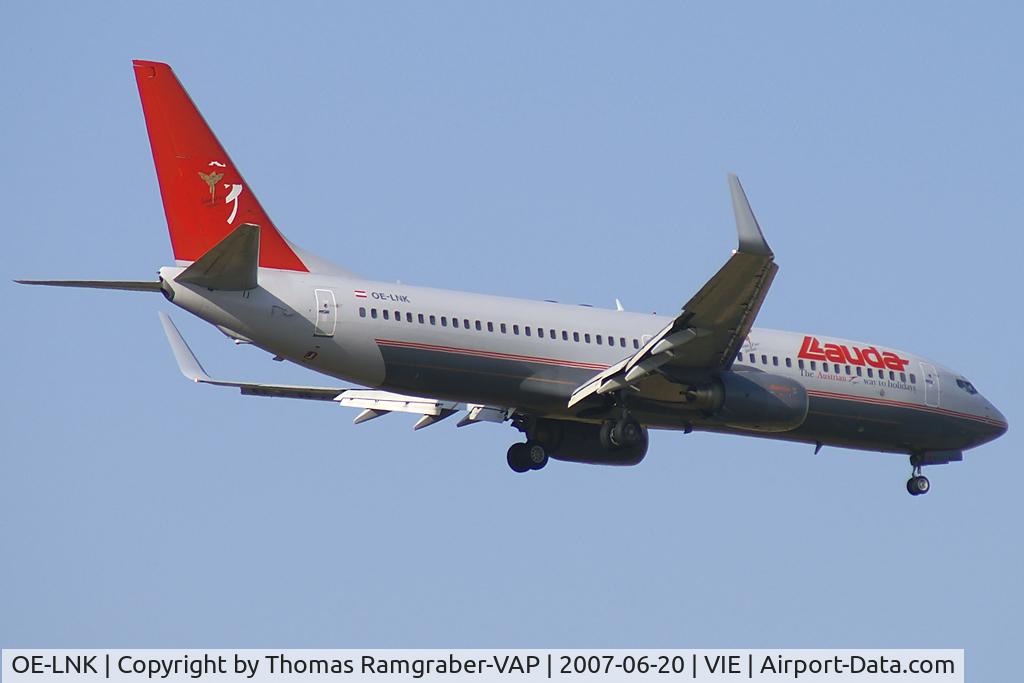 OE-LNK, 1999 Boeing 737-8Z9 C/N 28178, Lauda Air Boeing 737-800