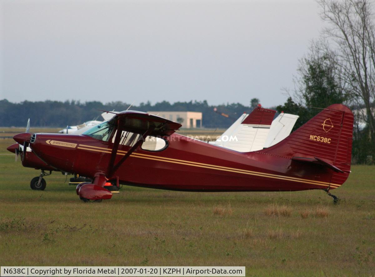 N638C, 1947 Stinson 108-3 Voyager C/N 108-3638, Stinson 108-3