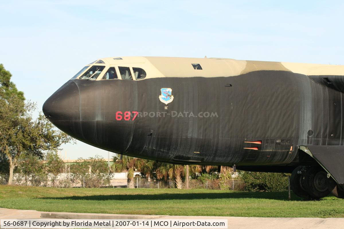 56-0687, 1956 Boeing B-52D Stratofortress C/N 464058, B-52
