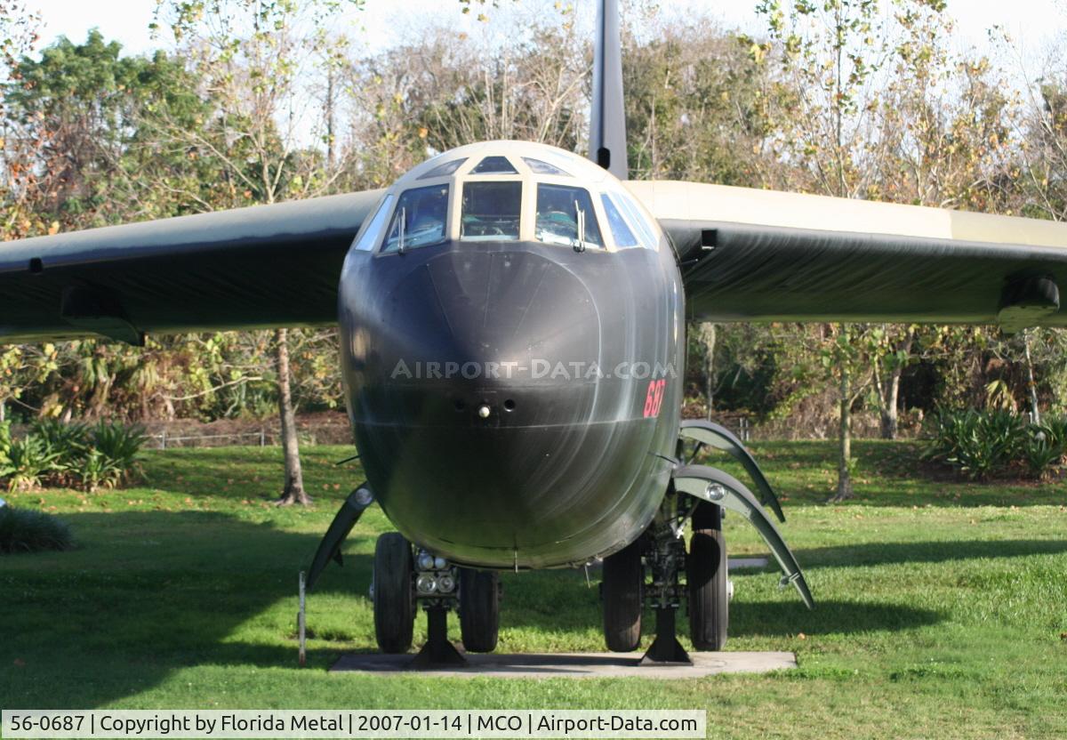 56-0687, 1956 Boeing B-52D Stratofortress C/N 464058, B-52