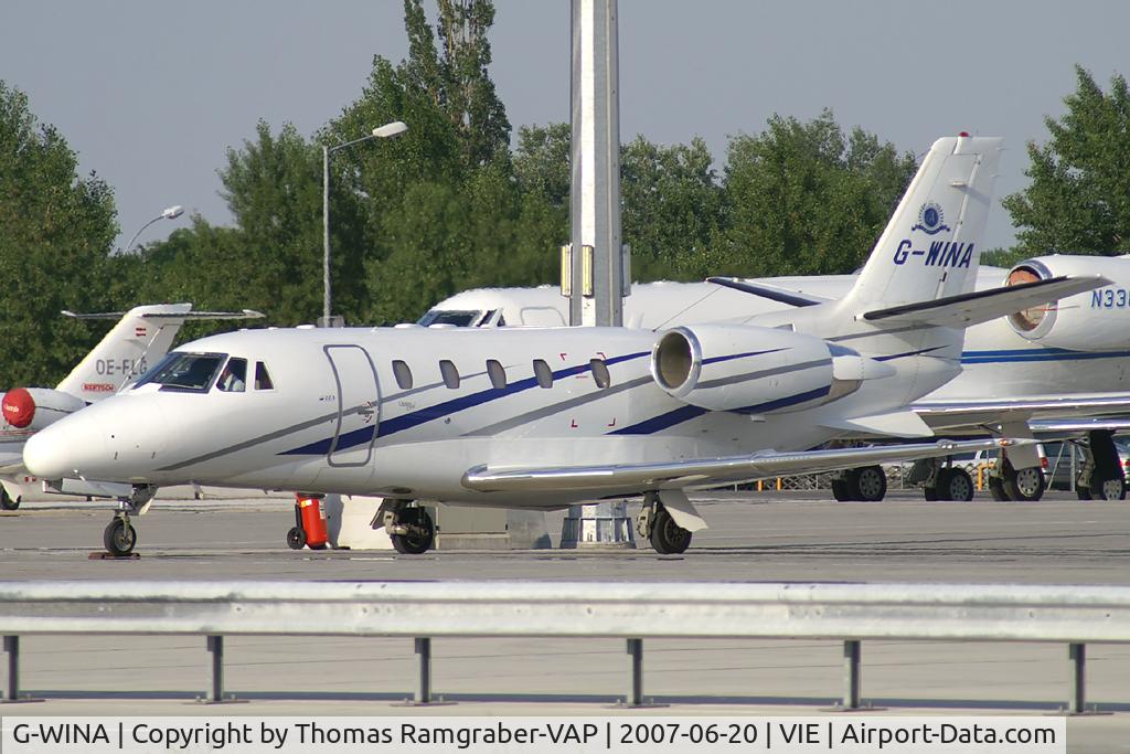G-WINA, 2003 Cessna 560XL Citation Excel C/N 560-5343, London Executive Aviation Cessna 560 Citation