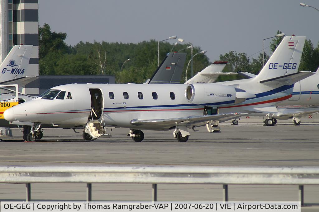 OE-GEG, 2004 Cessna 560XLS Citation Excel C/N 560-5529, Jet Alliance Cessna 560 Citation