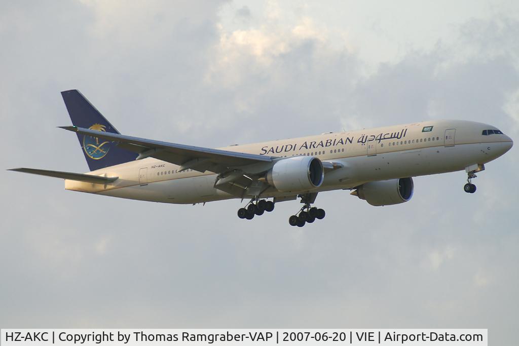 HZ-AKC, 1997 Boeing 777-268/ER C/N 28346, Saudi Arabian Airlines Boeing 777-200