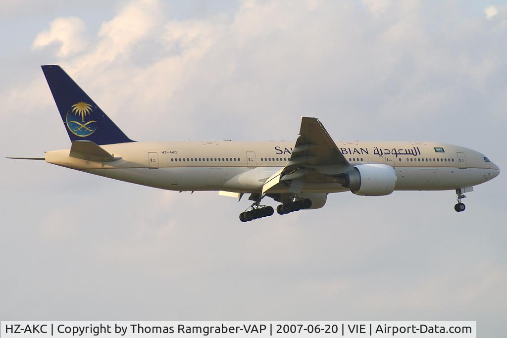 HZ-AKC, 1997 Boeing 777-268/ER C/N 28346, Saudi Arabian Airlines Boeing 777-200