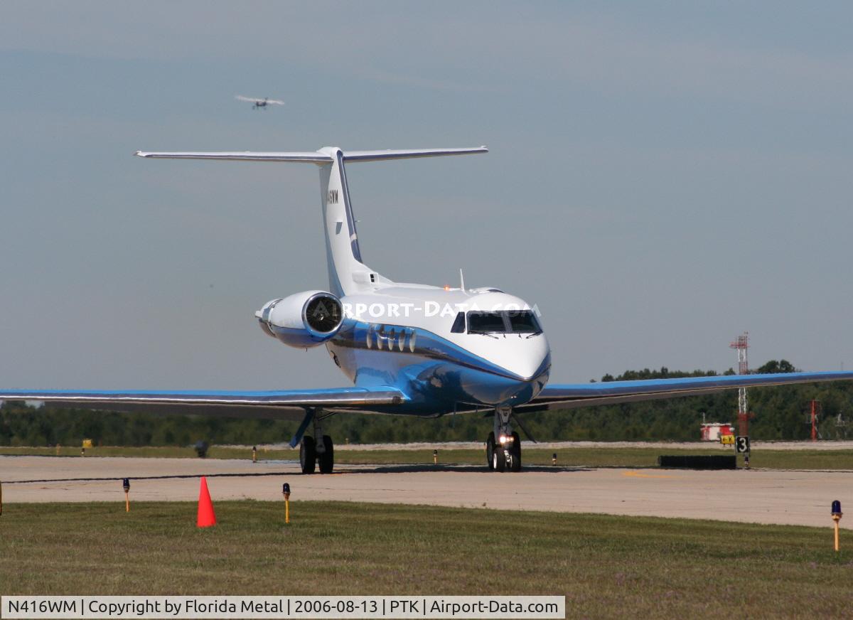N416WM, 1986 Gulfstream Aerospace G-1159A Gulfstream III C/N 487, G-3