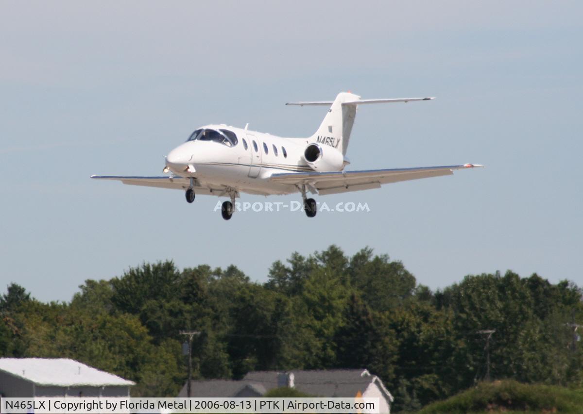 N465LX, Raytheon Aircraft Company 400A C/N RK-454, B400