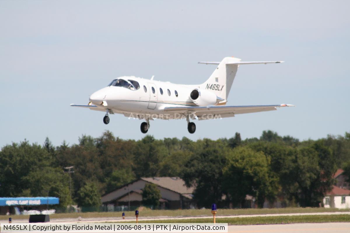 N465LX, Raytheon Aircraft Company 400A C/N RK-454, B400