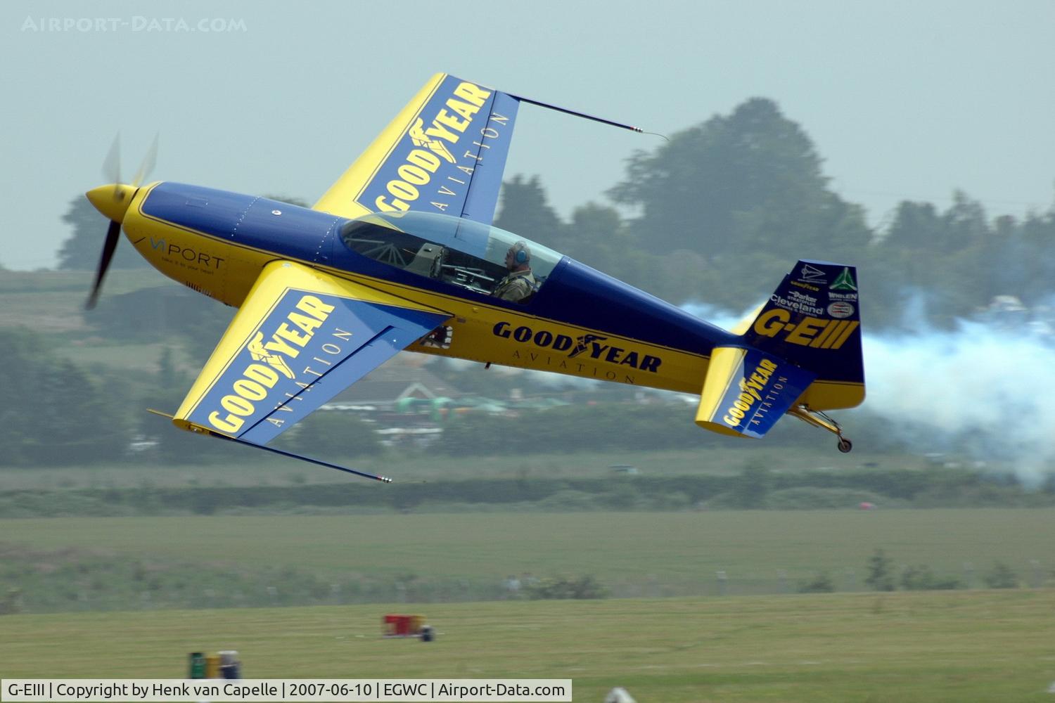 G-EIII, 1994 Extra EA-300 C/N 057, Some people can fly sideways.