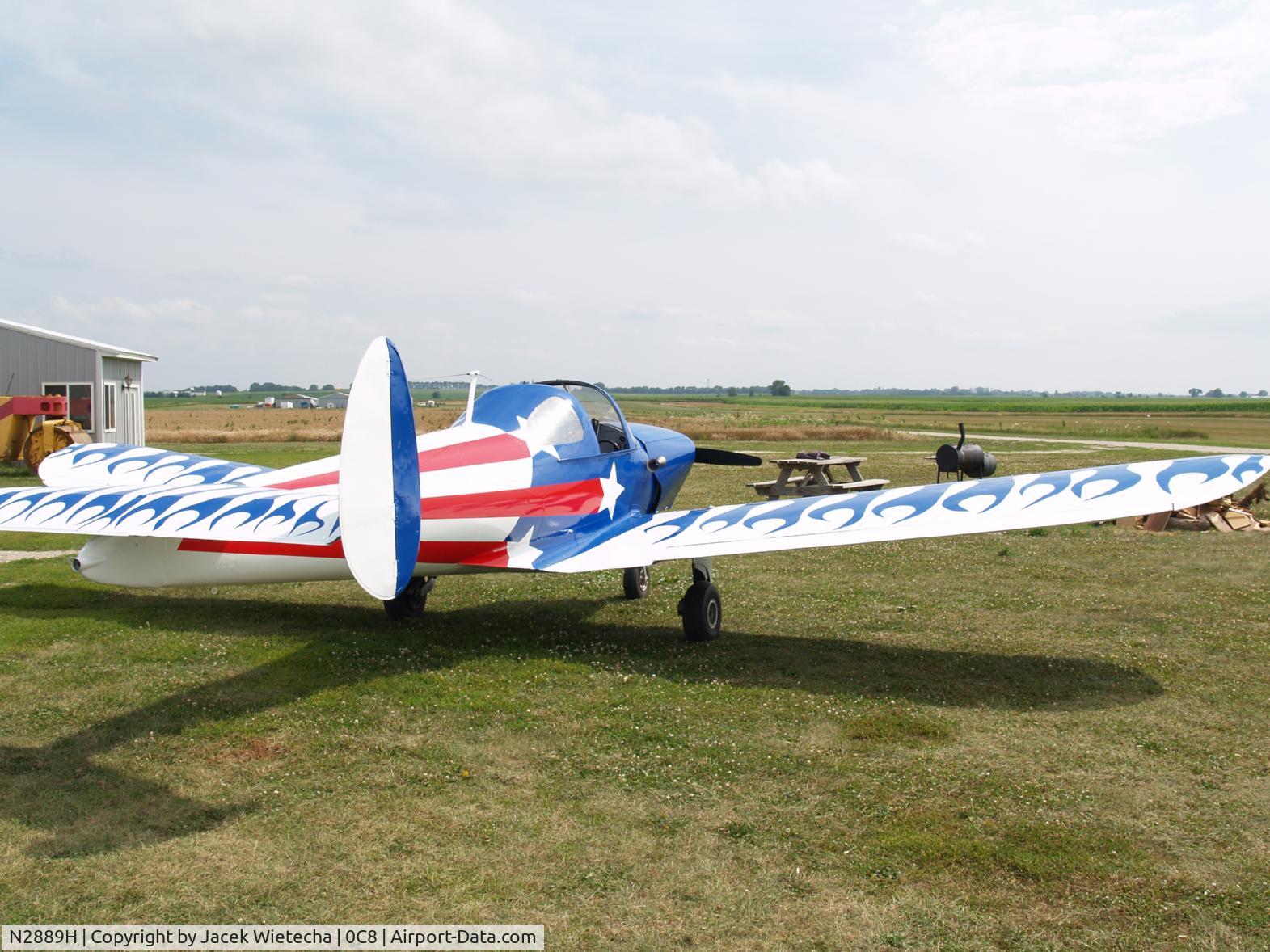 N2889H, 1946 Erco 415C Ercoupe C/N 3514, Just out of the paint booth