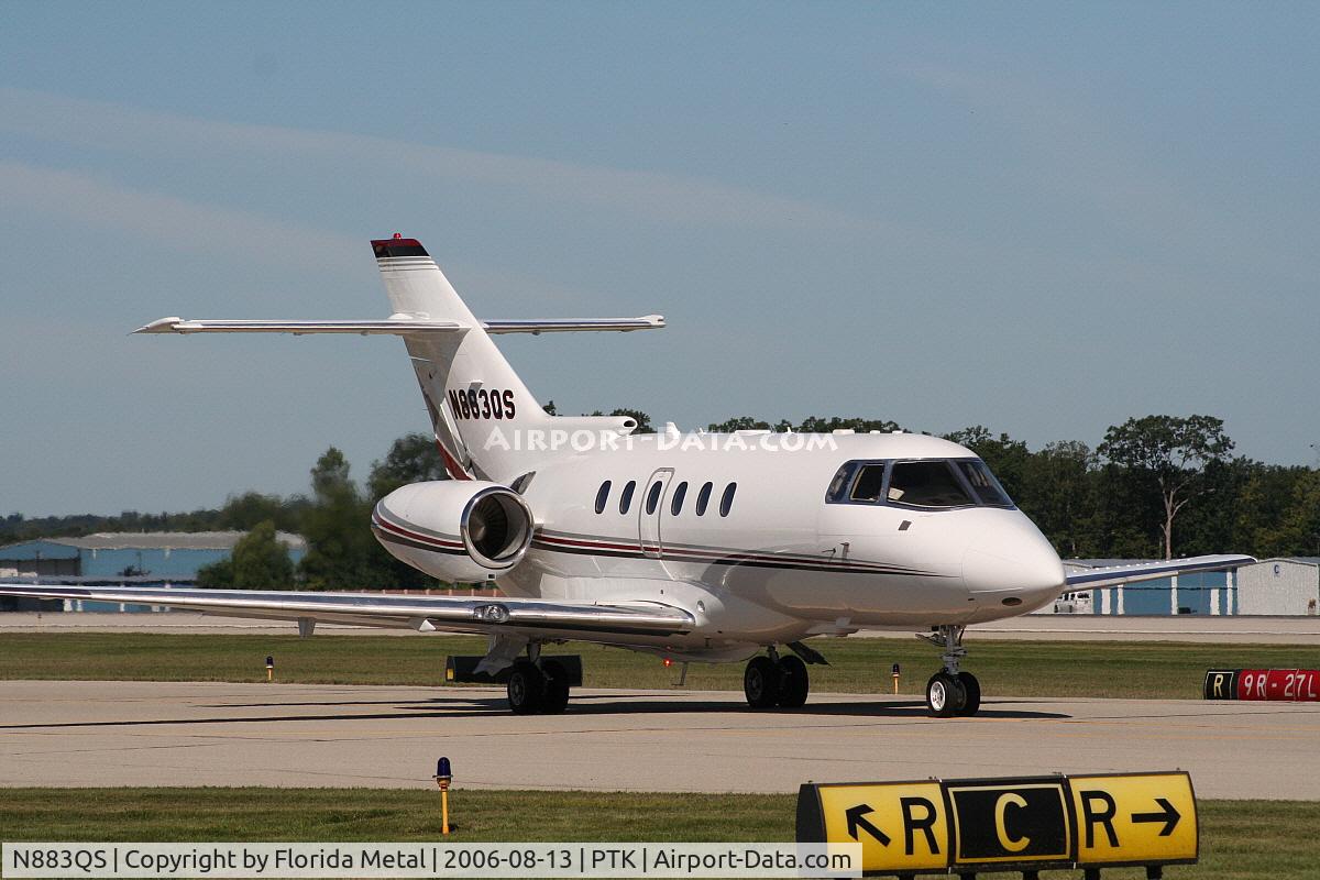 N883QS, 2006 Raytheon Hawker 800XP C/N 258773, 800XP