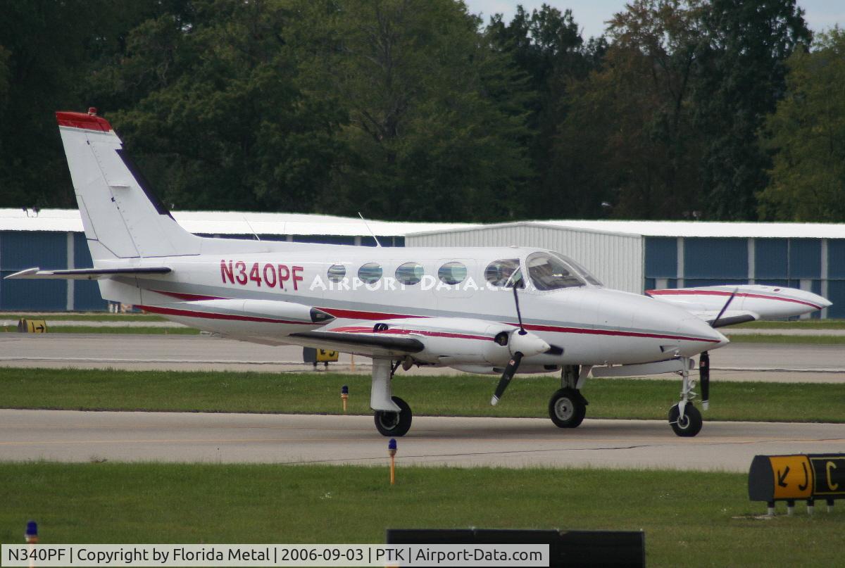 N340PF, 1977 Cessna 340A C/N 340A0225, C340