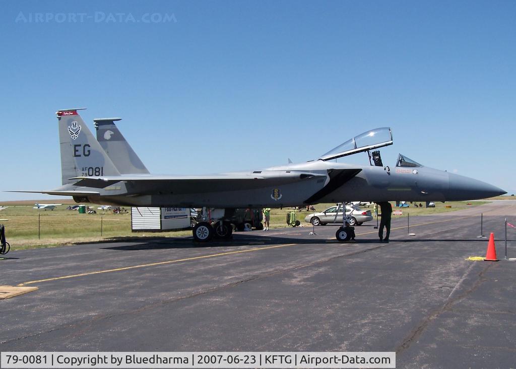 79-0081, 1979 McDonnell Douglas F-15C Eagle C/N 0632/C150, Side Profile