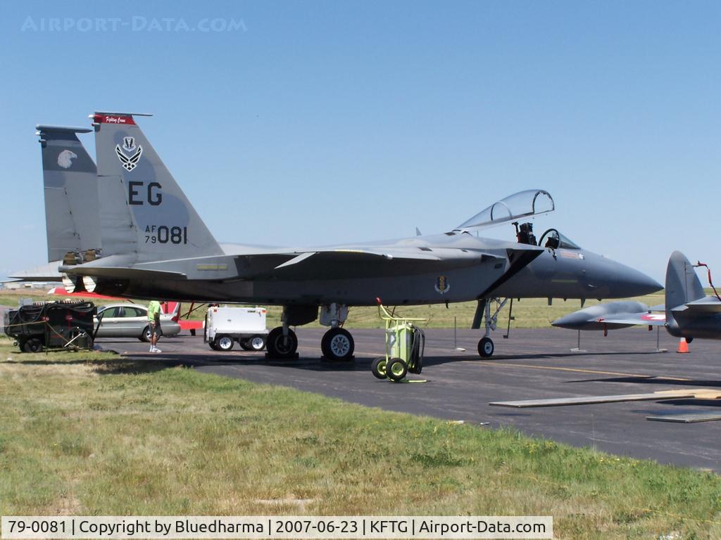 79-0081, 1979 McDonnell Douglas F-15C Eagle C/N 0632/C150, Starboard Back Side Profile
