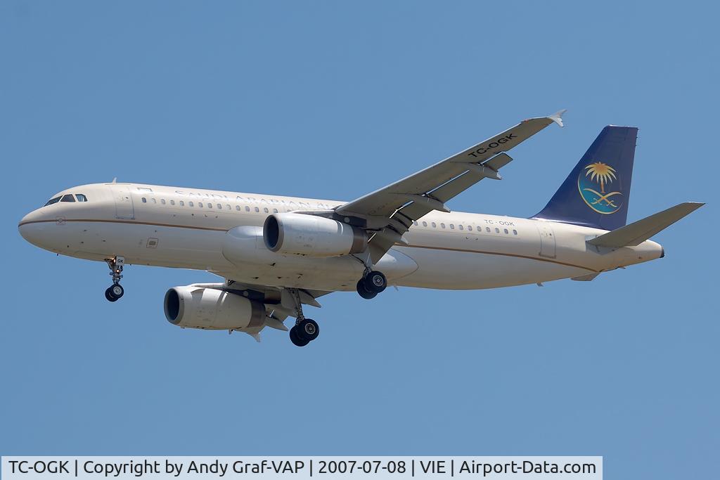 TC-OGK, 1994 Airbus A320-233 C/N 460, Saudi Arabian A320