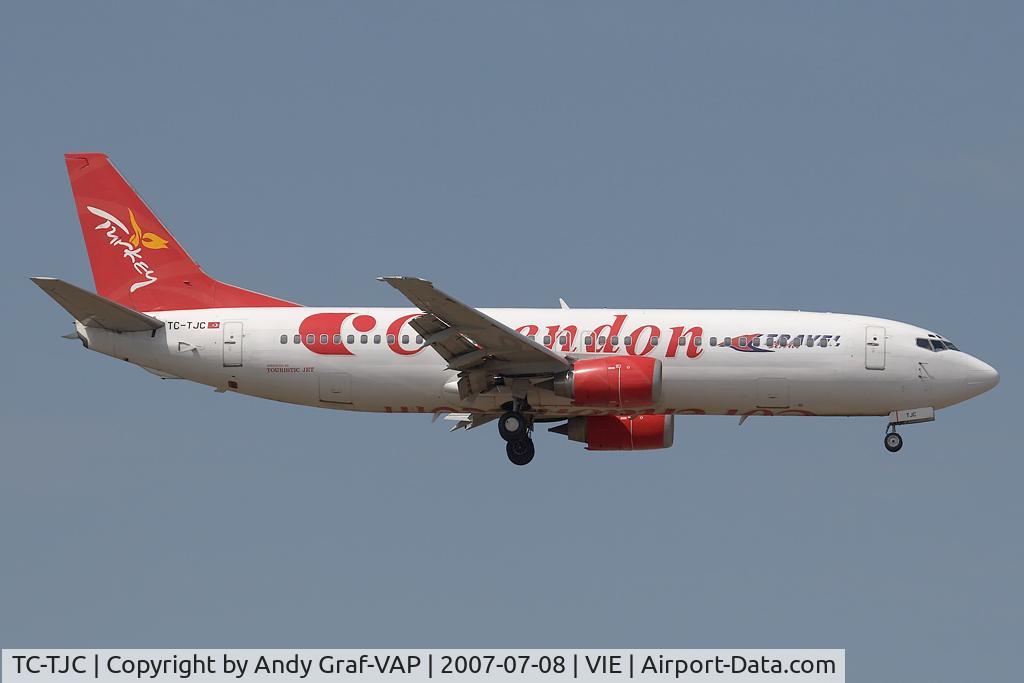 TC-TJC, 1993 Boeing 737-4Q8 C/N 25374, Corendon 737-400