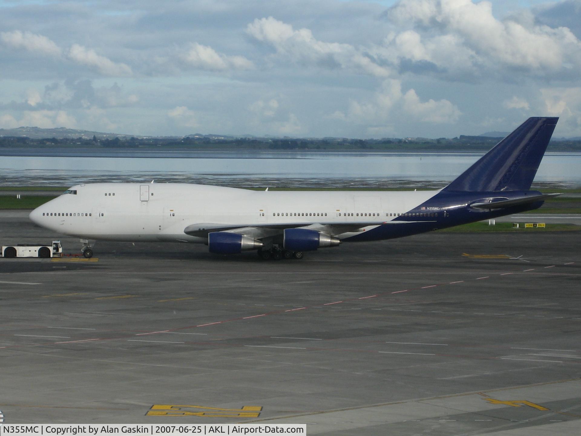 N355MC, 1985 Boeing 747-341 C/N 23395, B747-300 Freighter on lease to Air NZ