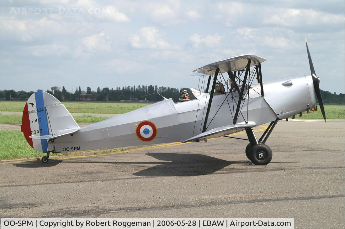 OO-SPM, Stampe-Vertongen SV-4C C/N 349, 16 th Antwerp Stampe Fly In.
