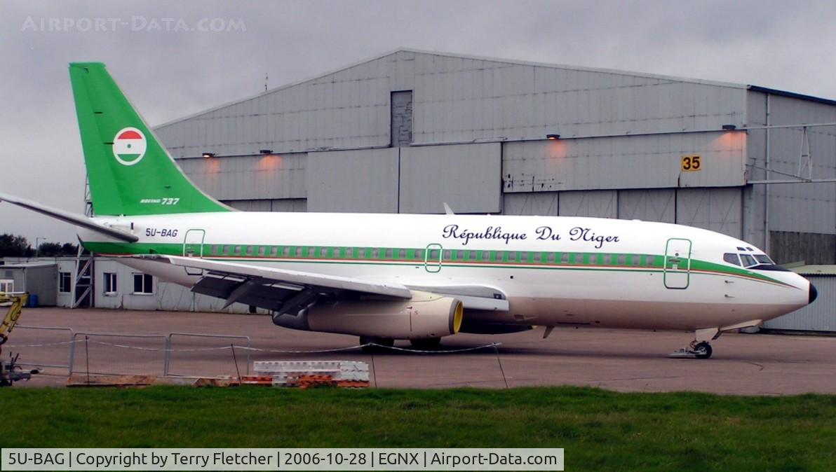 5U-BAG, 1978 Boeing 737-2N9C C/N 21499, Boeing 737